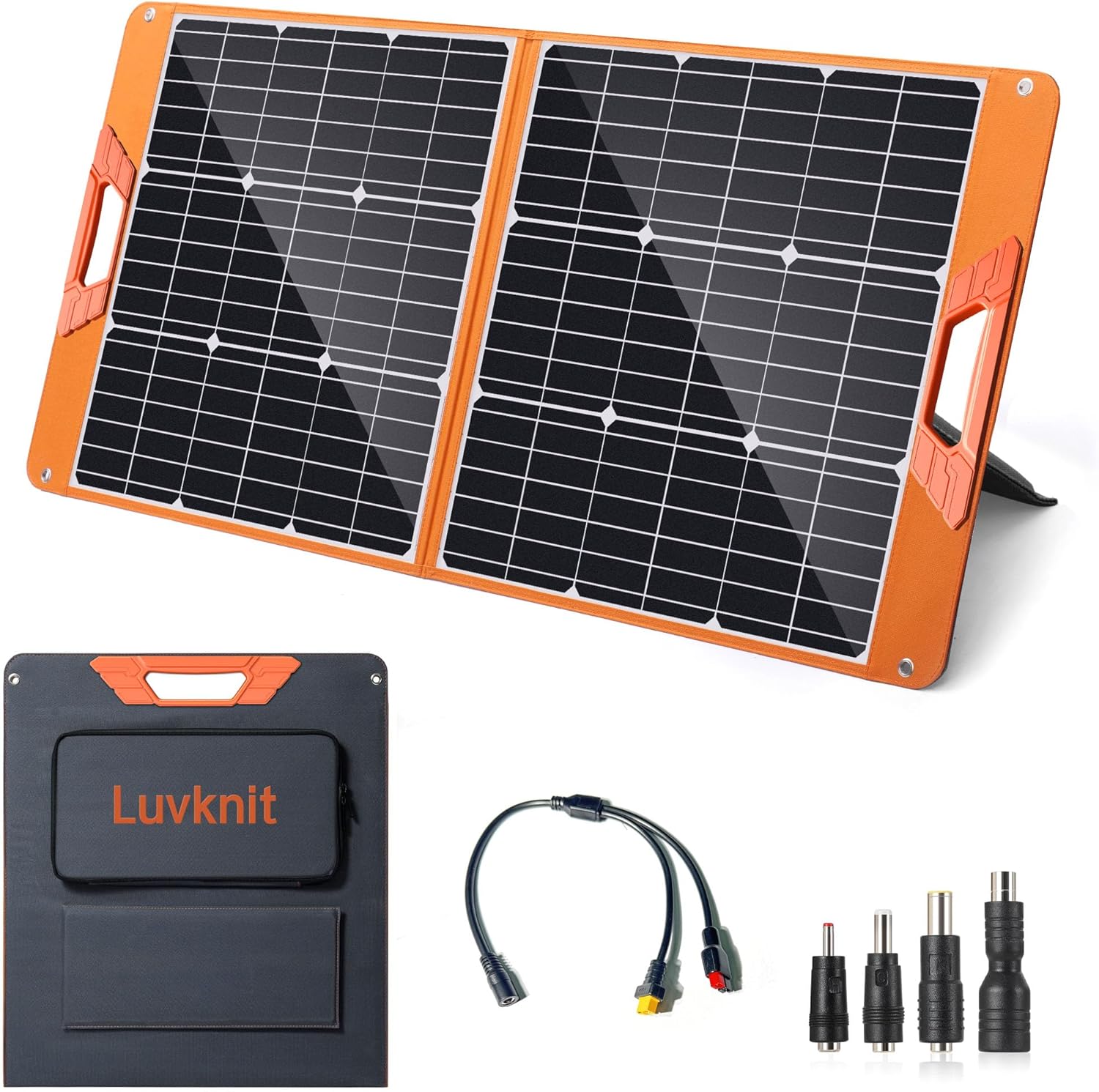 100W Portable Solar Panel 24%  - огляд і ціна Solar Charger Panel Foldable
