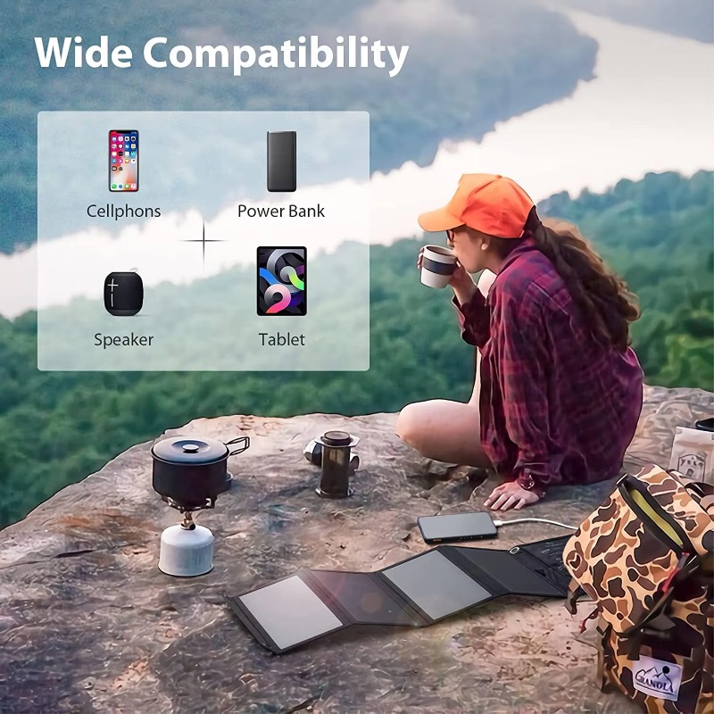 Best Price Portable Sunpower 2 - огляд і ціна Solar Charger Panel Foldable