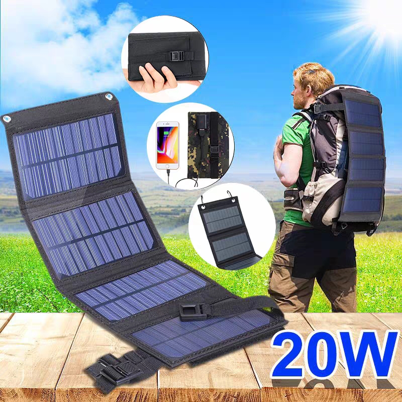 Foldable solar panel 20W 50W 6 - огляд і ціна Solar Charger Panel Foldable
