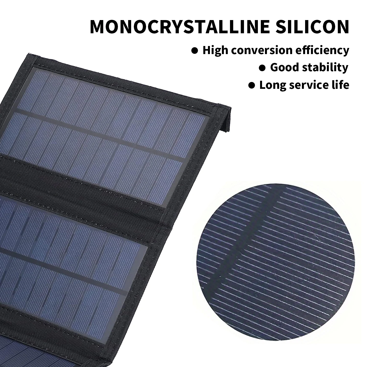 Foldable solar panel 20W 50W 6 - огляд і ціна Solar Charger Panel Foldable