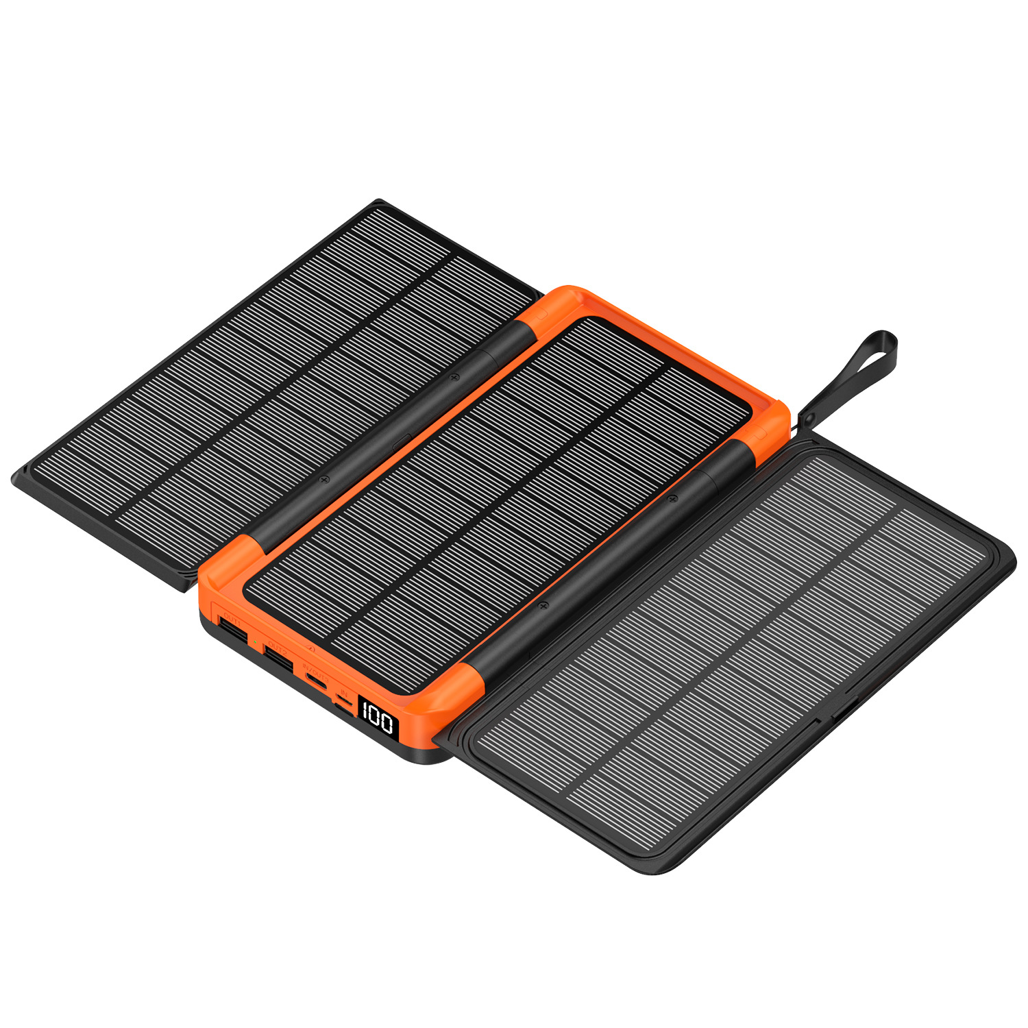 20000mAh outdoor  Solar Power  - огляд і ціна Solar Charger Panel Foldable