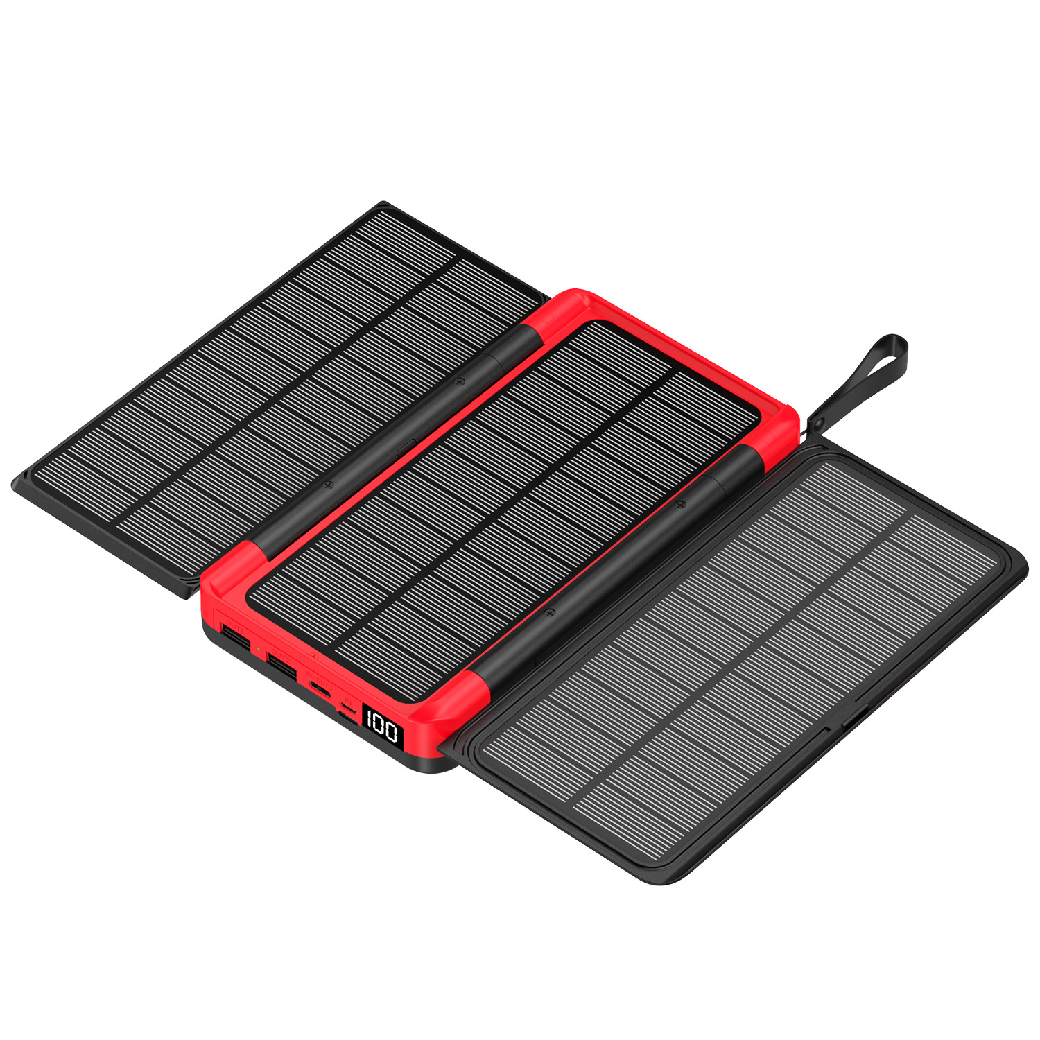 20000mAh outdoor  Solar Power  - огляд і ціна Solar Charger Panel Foldable