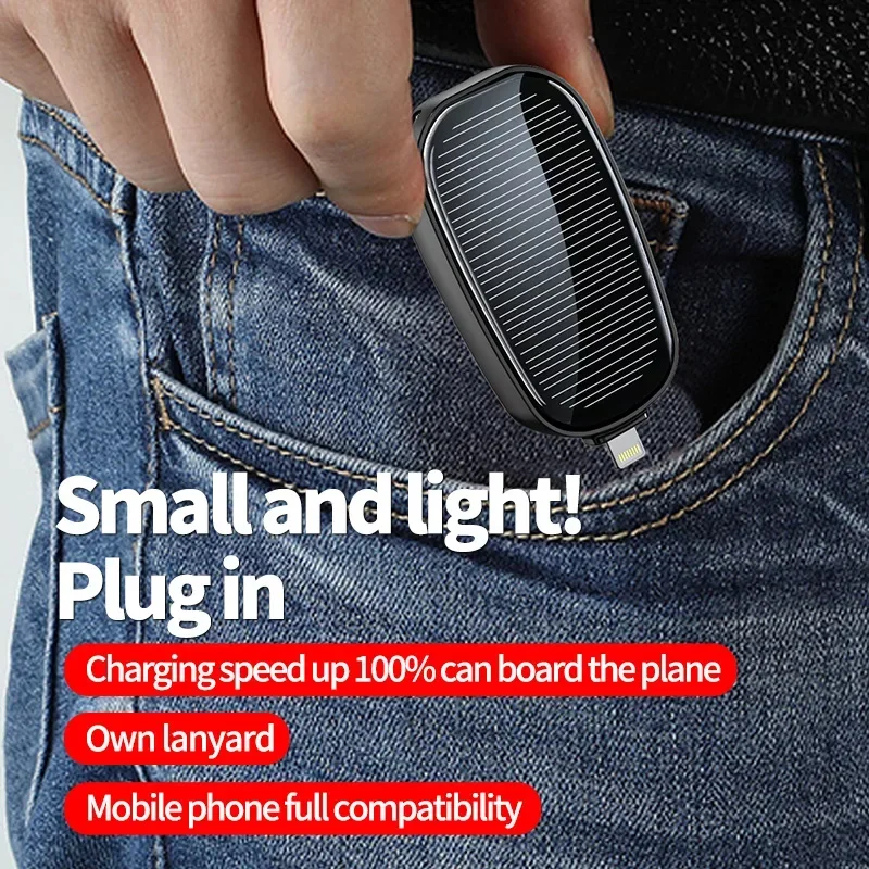 1200mAh Solar Mini Power Bank  - огляд і ціна Solar Charger Panel Foldable