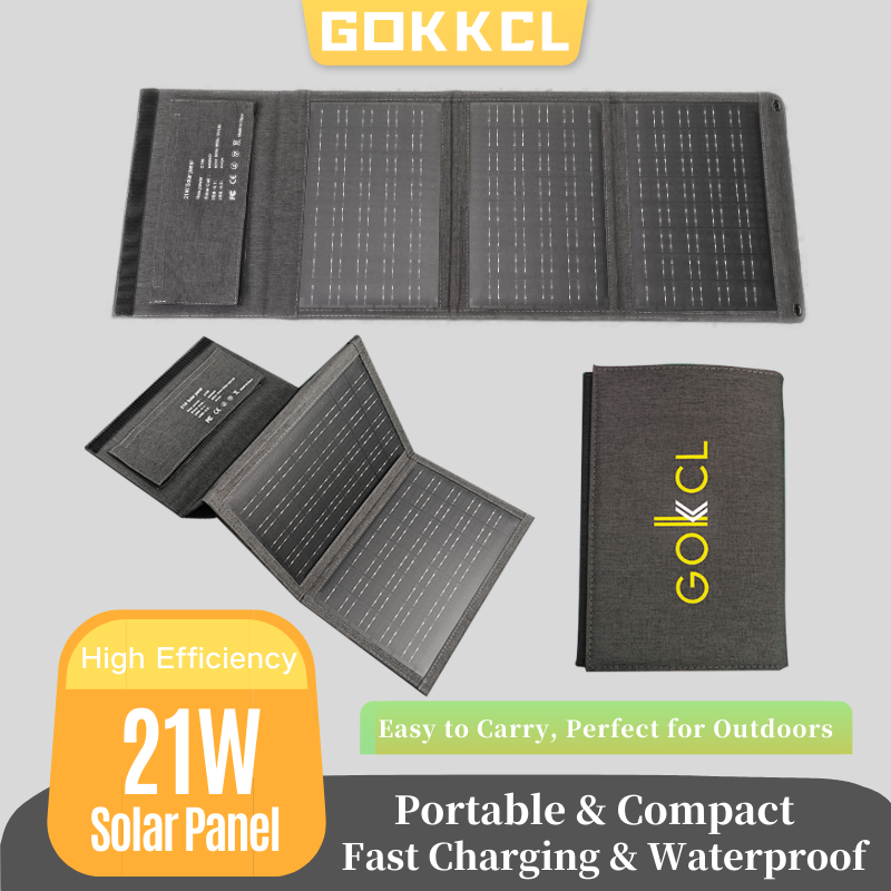 GOKKCL NEW Foldable Solar Pane - огляд і ціна Solar Charger Panel Foldable