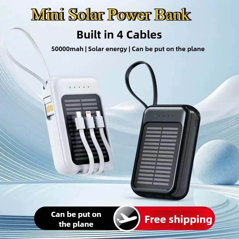 50000mAh Solar Power Bank Supe - огляд і ціна Solar Charger Panel Foldable