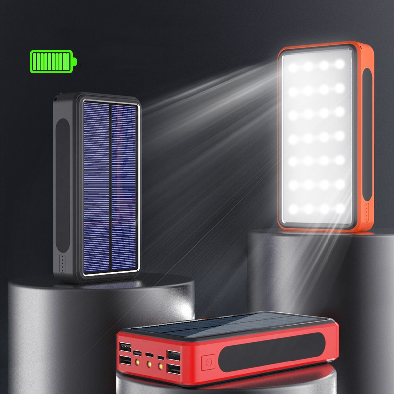 50000mAh Solar Power Bank Port - огляд і ціна Solar Charger Panel Foldable